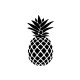 Rubber stamp - Pineapple