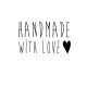 handmade with love heart