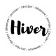 Gwen Scrap collection 4 - Hiver -décembre - janvier - février (en rond)