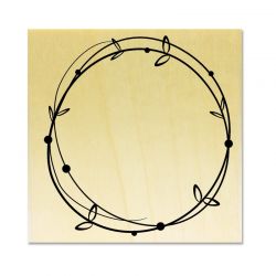 Rubber stamp - Wreath 2