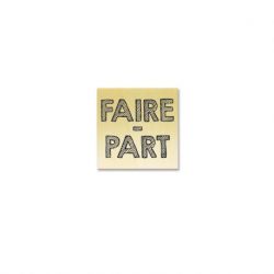 Rubber stamp - Gwen Scrap Collection 3- FAIRE-PART