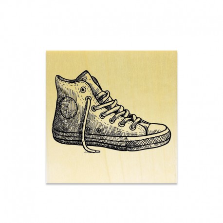Rubber stamp - Sneakers solo