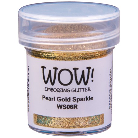 Poudre à embosser Wow - Pearl Gold Sparkle (Or Paillettes)