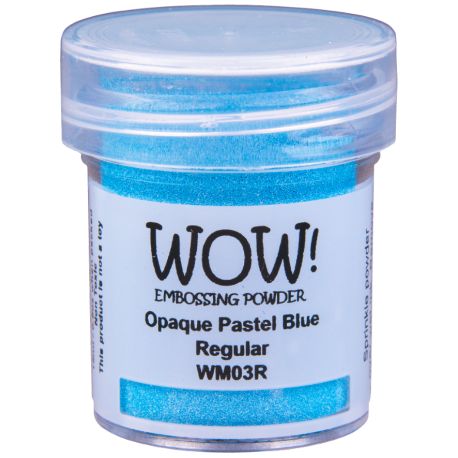Poudre à embosser Wow - Opaque Pastel Blue - Bleu Pastel